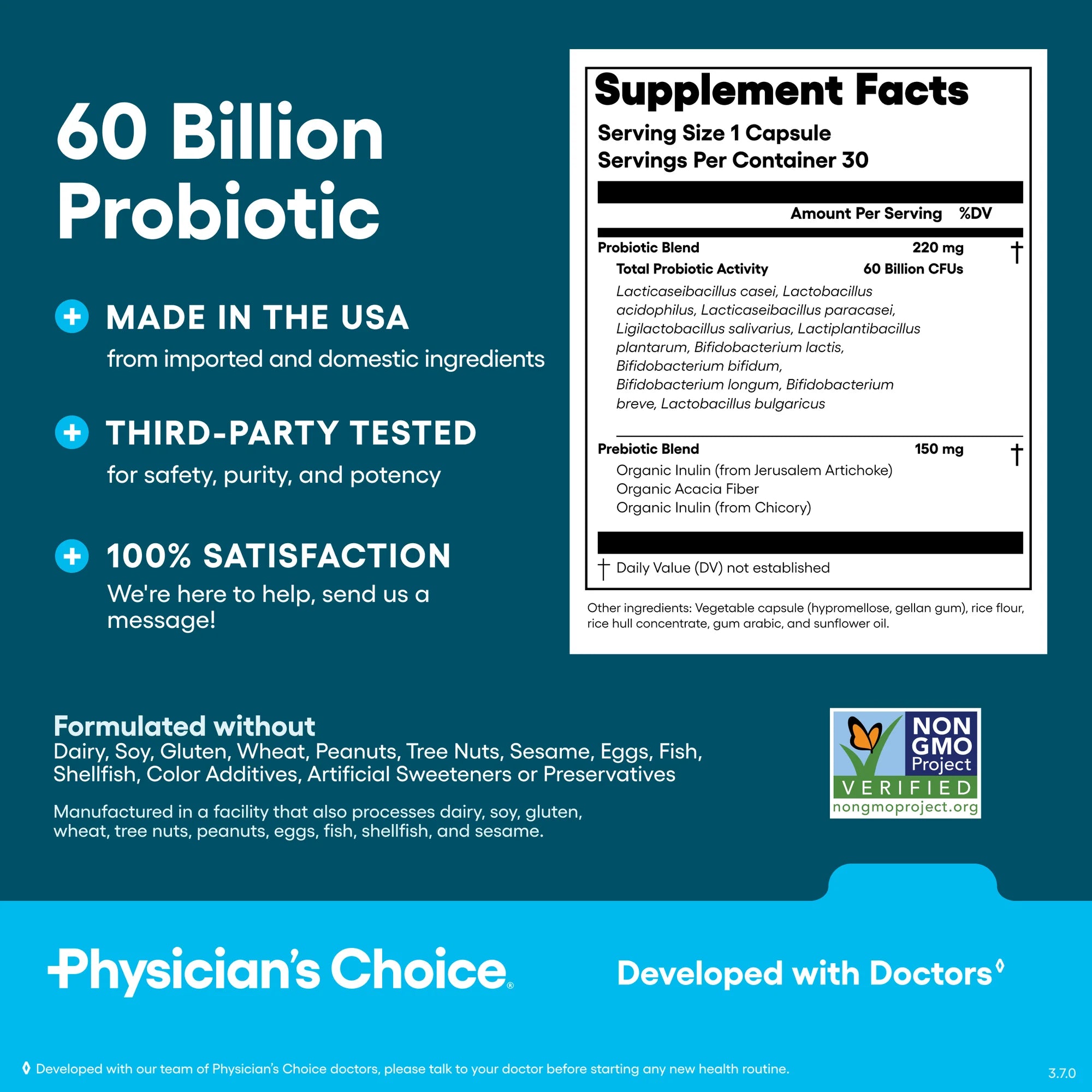 Physician's CHOICE - 60 Billion Probiotic